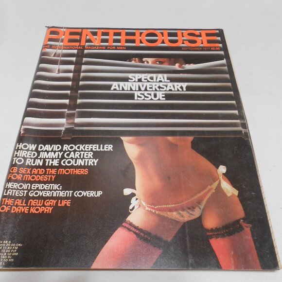 VINTAGE MENS INTERST SPECIAL ANNIVERSARY ISSUE PENTHOUSE GAY LIFE OF DAVE KOPAY - Picture 1 of 9